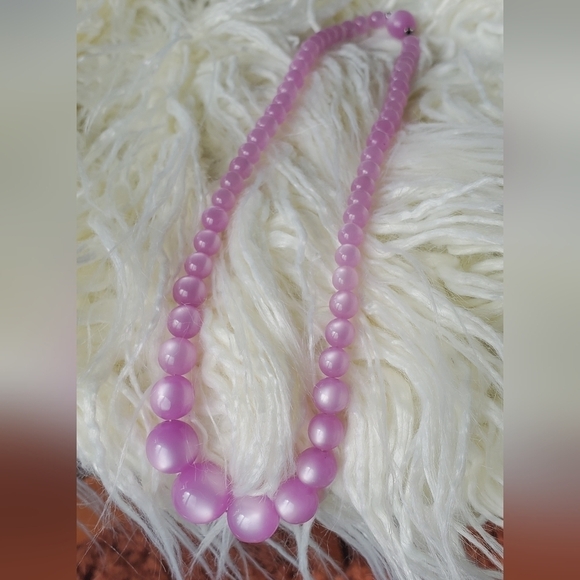 Sugar Pink Water Pearl Necklace. 🌴 - Picture 1 of 6